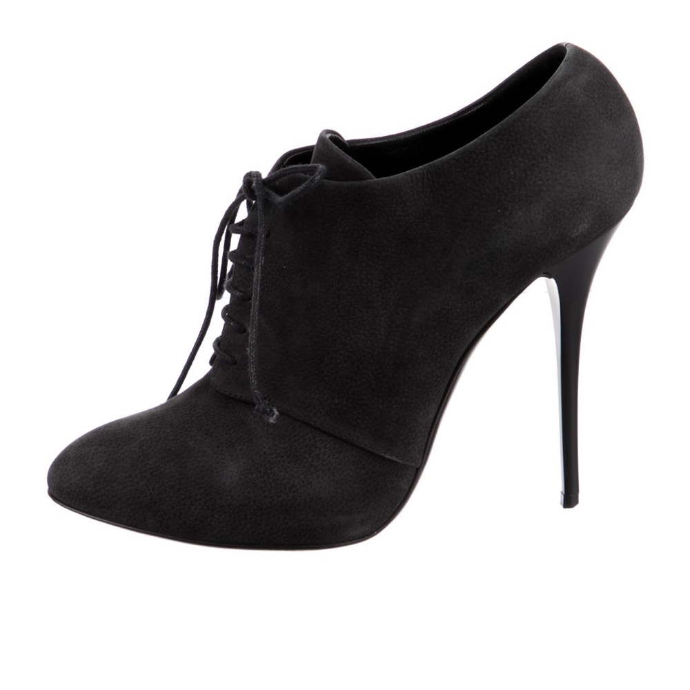 Giuseppe zanotti suede point tow stilettos size 10 IT 41
